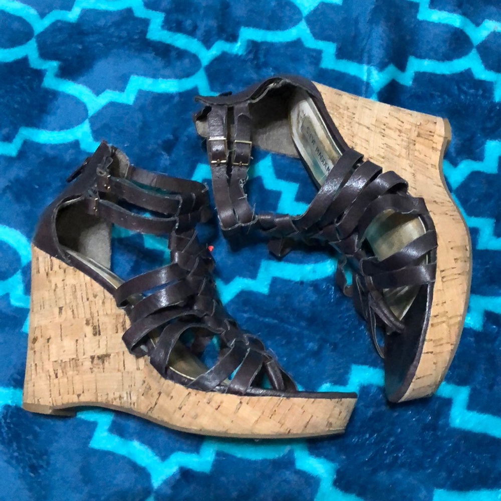 Steve Madden wedges sz 9